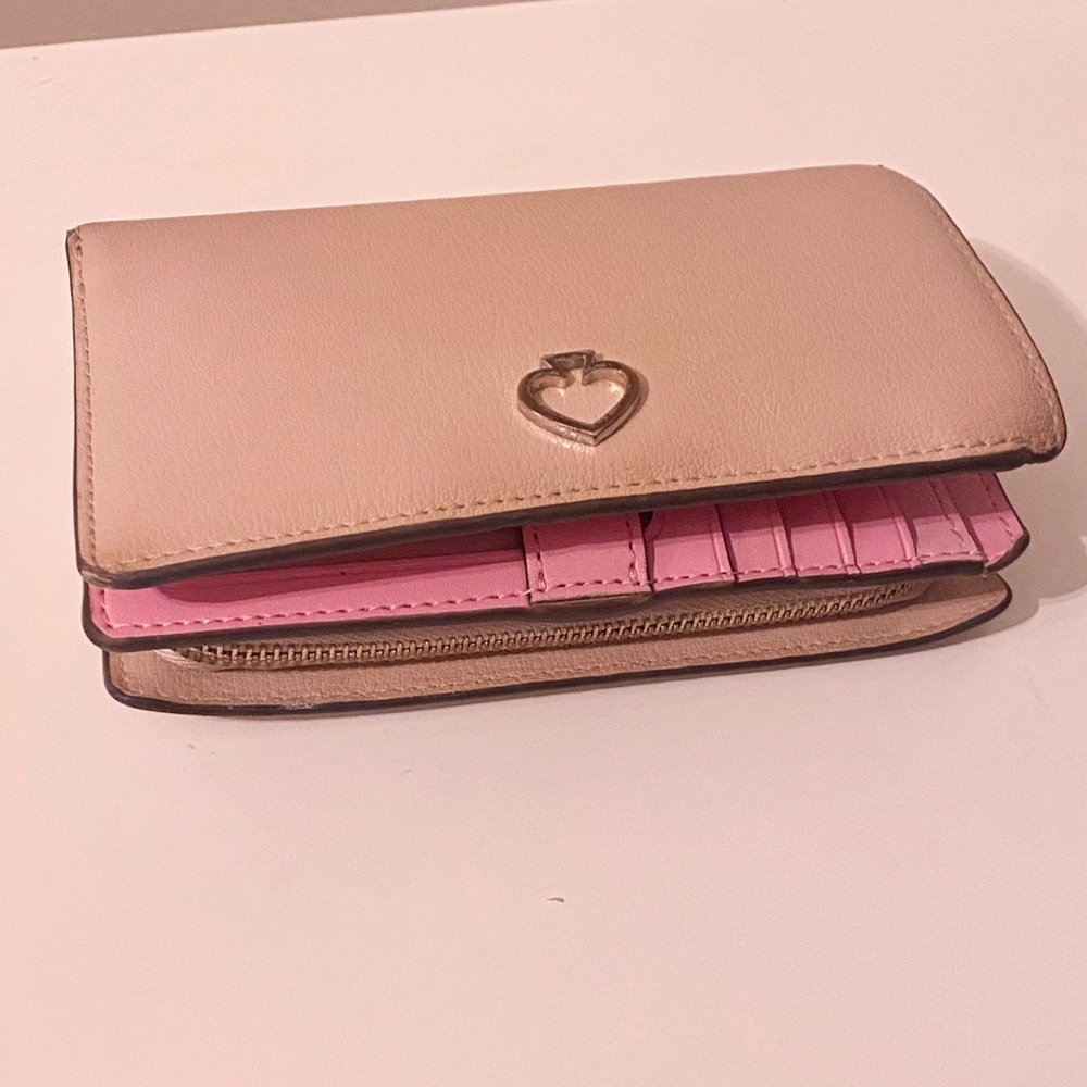 Kate Spade Leather Wallet | Pink and light pink